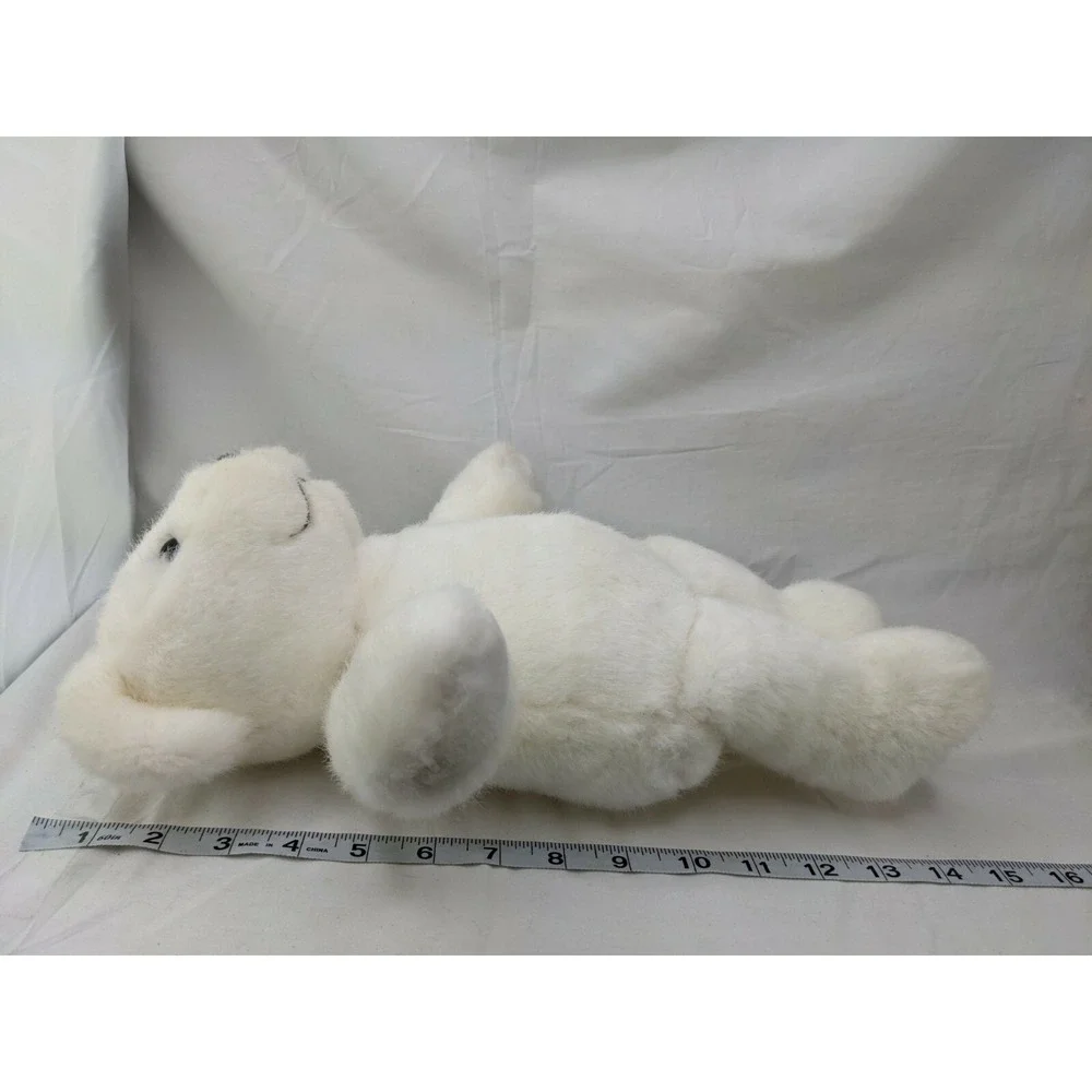 Ralph Lauren Romance Bear Plush White 14 Inch Elephant Rattle Lot Stuffed Animal